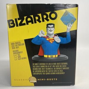 BIZARRO DC Direct Classic Mini Bust 0898/1300 Limited Edition LE Superman